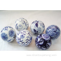 Chinse blue and white porcelain decoration ball